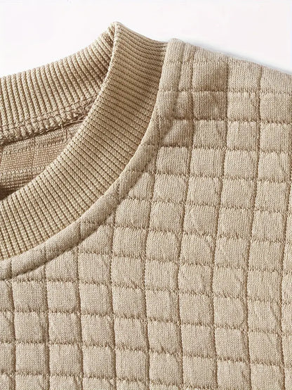 Andreas - Maglione a Maniche Lunghe Con Motivo Scozzese Bohémien