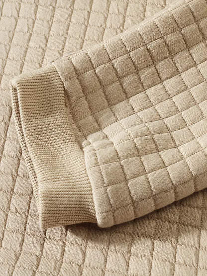 Andreas - Maglione a Maniche Lunghe Con Motivo Scozzese Bohémien