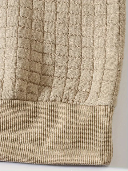 Andreas - Maglione a Maniche Lunghe Con Motivo Scozzese Bohémien